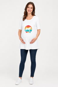 Beagle Sunset Maternity Dress (1 Colour)