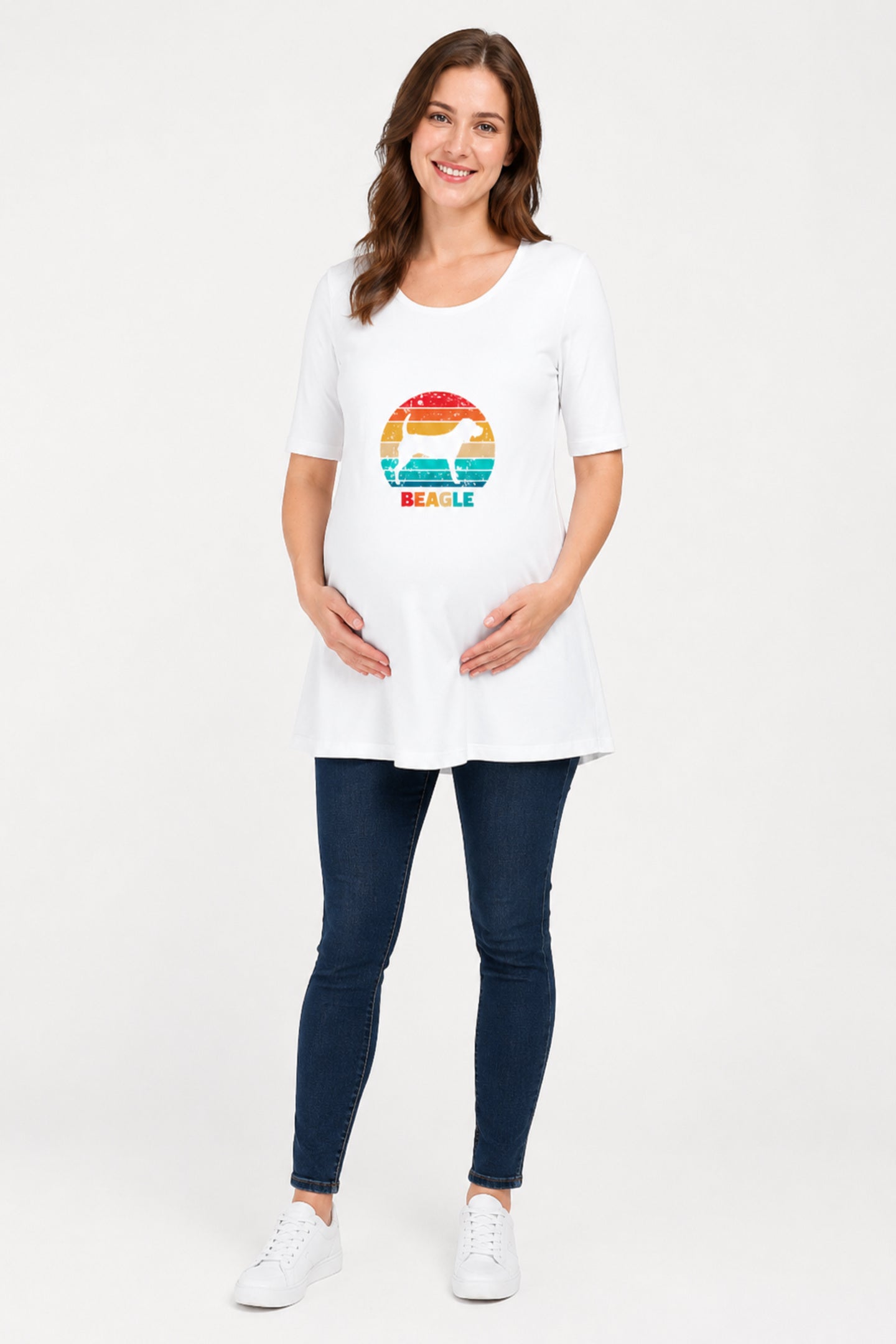 Beagle Sunset Maternity Dress (1 Colour)
