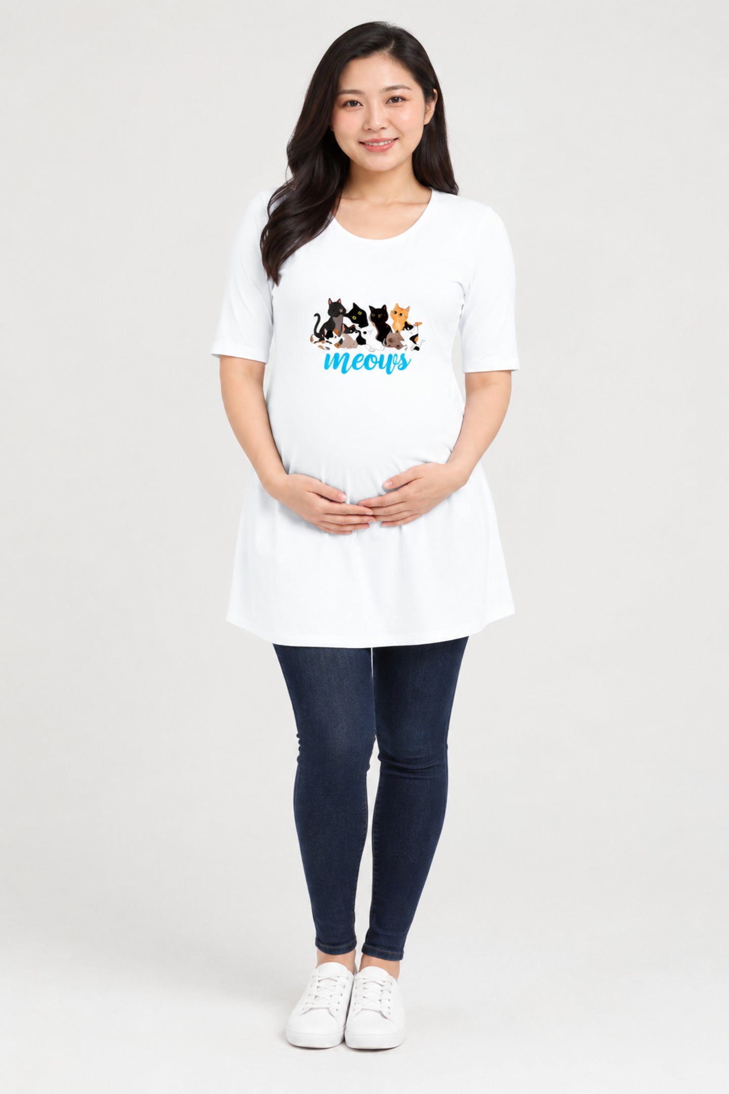 Cat Chaos Maternity Dress (1 Colour)