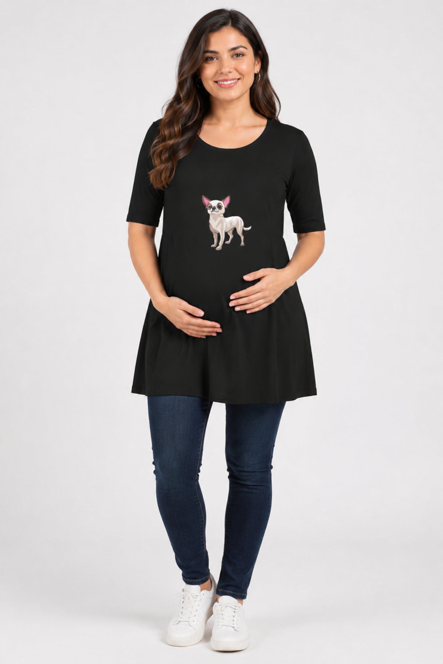 Chatty Chihuahua Maternity Dress (2 Colours)