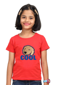 Round Neck T-Shirt (Girls) - Labra-dorable (4 Colours)