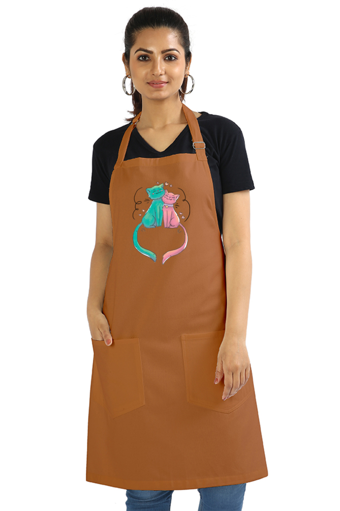 Cats In Love Apron (2 Colours)