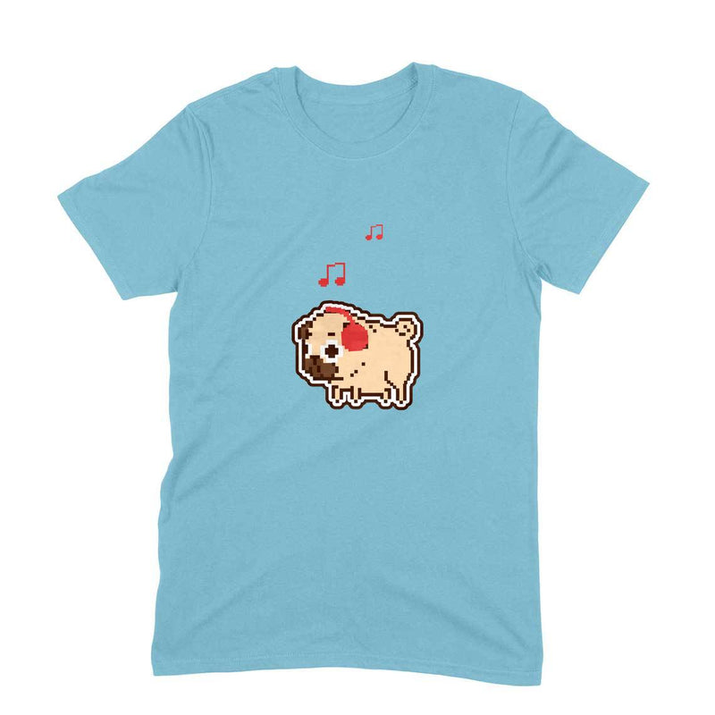 Stepevoli Clothing - Round Neck T-Shirt (Men) - Puggy Baby (10 Colours)
