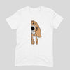 Stepevoli Clothing - Round Neck T-Shirt (Men) - Basset Hound Hello (11 Colours)