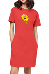 T-shirt Dress With Pockets - A Meowment Of Sunshine (5 Colours)
