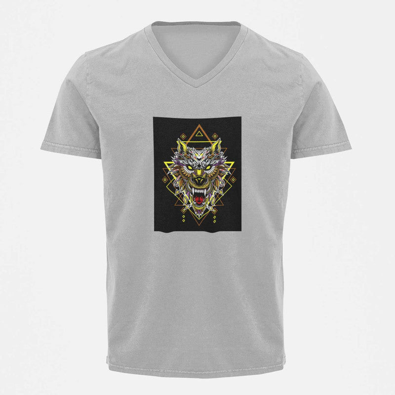 Stepevoli Clothing - V Neck T-Shirt (Men) - Alfa Wolf (5 Colours)