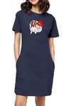 T-shirt Dress With Pockets - Beagle Furever Love (6 Colours)