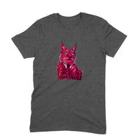 Stepevoli Clothing - Round Neck T-Shirt (Men) - Roar Of The Fuchsia Lion (10 Colours)