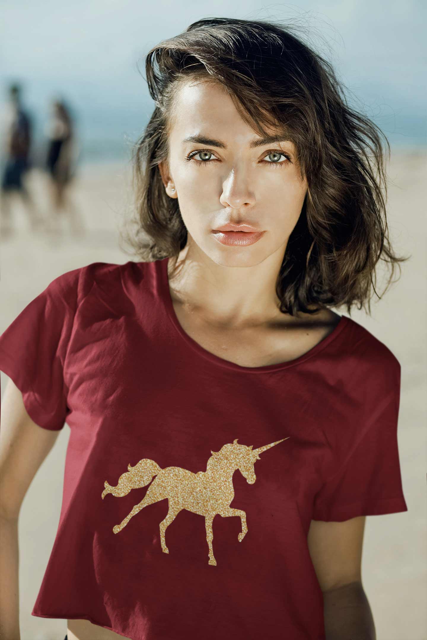 Sweater crop unicorn deals