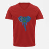 Stepevoli Clothing - V Neck T-Shirt (Men) - Elephantastic (3 Colours)