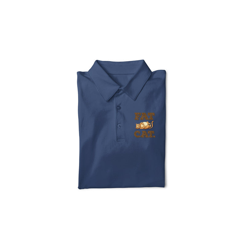 Stepevoli Clothing - Polo Neck T-Shirt (Men) - Fat Cat (11 Colours)