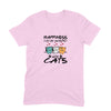 Stepevoli Clothing - Round Neck T-Shirt (Men) - Feline Happy (6 Colours)