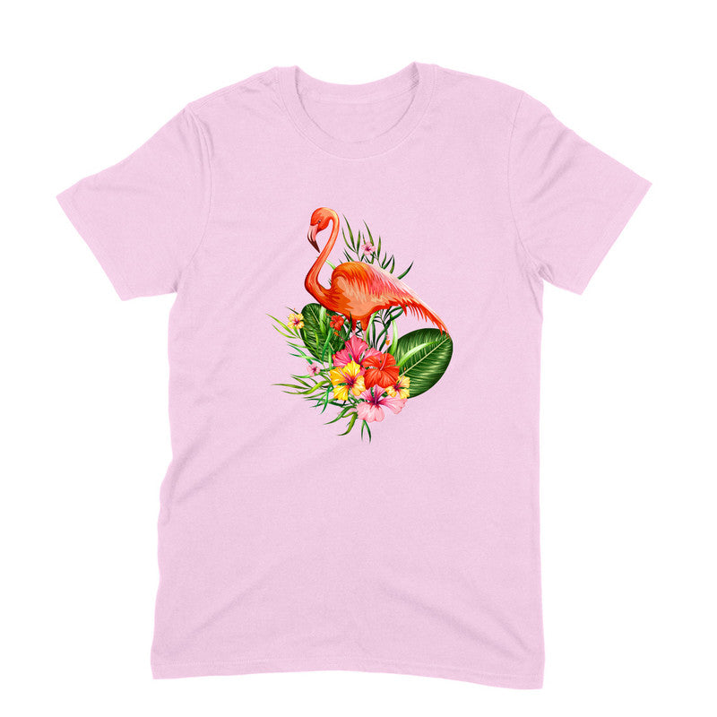 Stepevoli Clothing - Round Neck T-Shirt (Men) - Fashionable Flamingo (11 Colours)