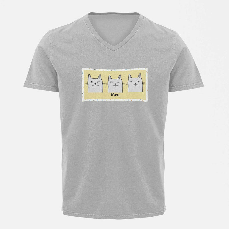 Stepevoli Clothing - V Neck T-Shirt (Men) - Meh Mondays (5 Colours)