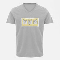 Stepevoli Clothing - V Neck T-Shirt (Men) - Meh Mondays (5 Colours)