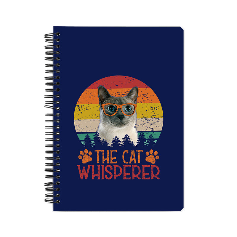Stepevoli Notebooks - The Cat Whisperer Notebook