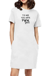T-shirt Dress With Pockets - Pawfect Partner (3 Colours)