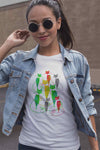 Stepevoli Clothing - Round Neck T-Shirt (Women) - Sassy Kitties (10 Colours)