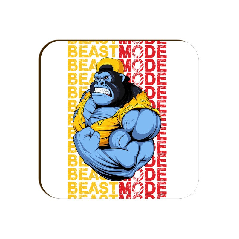 Stepevoli Coasters - Beast Mode Square Coaster