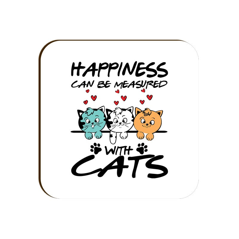 Stepevoli Coasters - Feline Happy Square Coaster