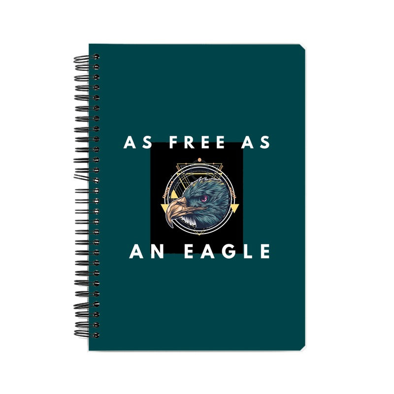 Stepevoli Notebooks - As Free As An Eagle Notebook