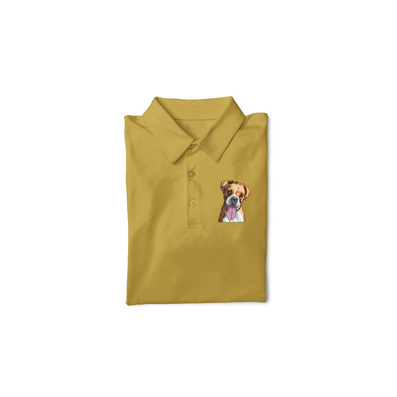 Stepevoli Clothing - Polo Neck T-Shirt (Men) - Bright As A Boxer (11 Colours)