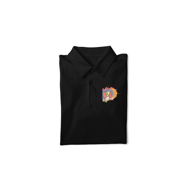 Stepevoli Clothing - Polo Neck T-Shirt (Men) - Cavalier King Charles Spaniel (11 Colours)