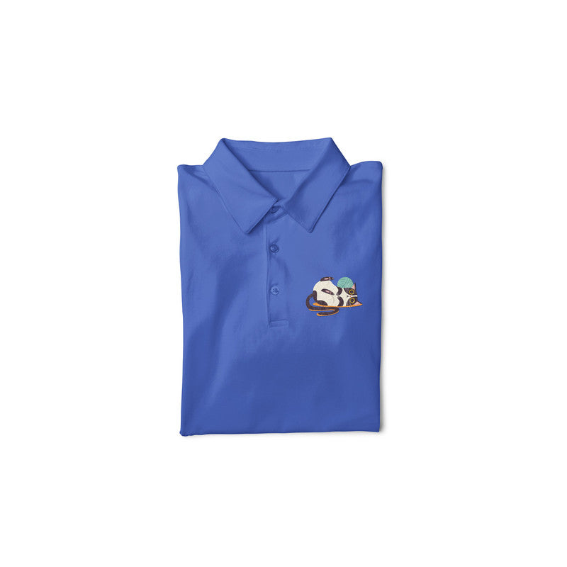 Stepevoli Clothing - Polo Neck T-Shirt (Men) - Clawful Nap (11 Colours)