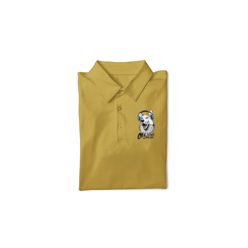 Stepevoli Clothing - Polo Neck T-Shirt (Men) - Howl You Doing? (6 Colours)