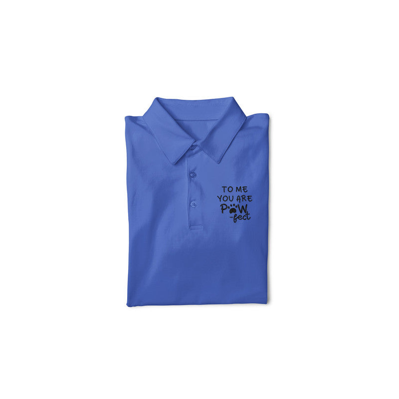 Stepevoli Clothing - Polo Neck T-Shirt (Men) - Pawfect Partner (10 Colours)