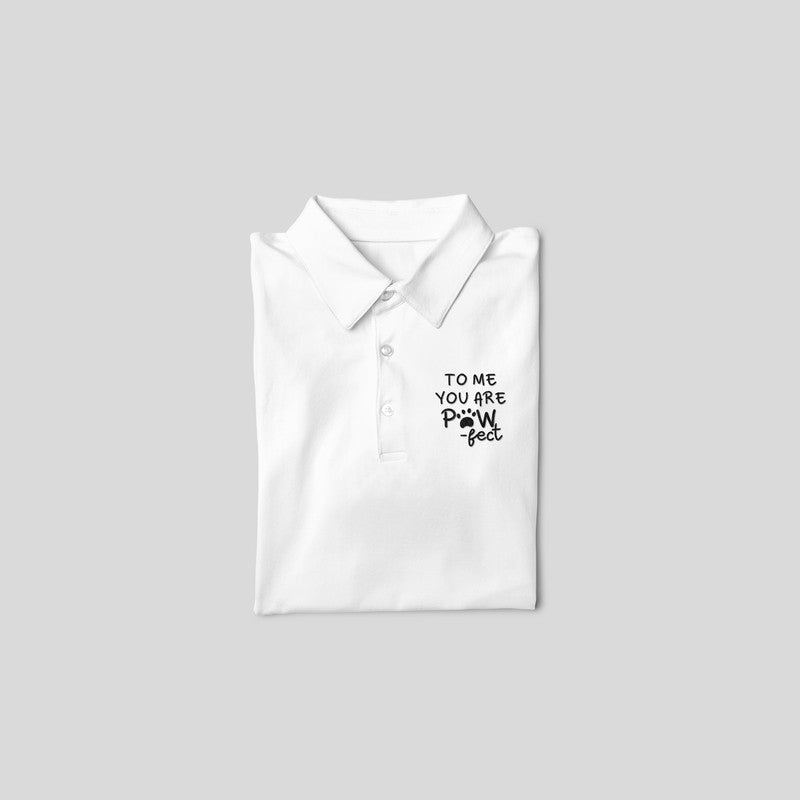 Stepevoli Clothing - Polo Neck T-Shirt (Men) - Pawfect Partner (10 Colours)