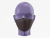 Stepevoli Face Mask - Plain Face Mask - Charcoal Grey (Pack of 1, 3, 5, 10)