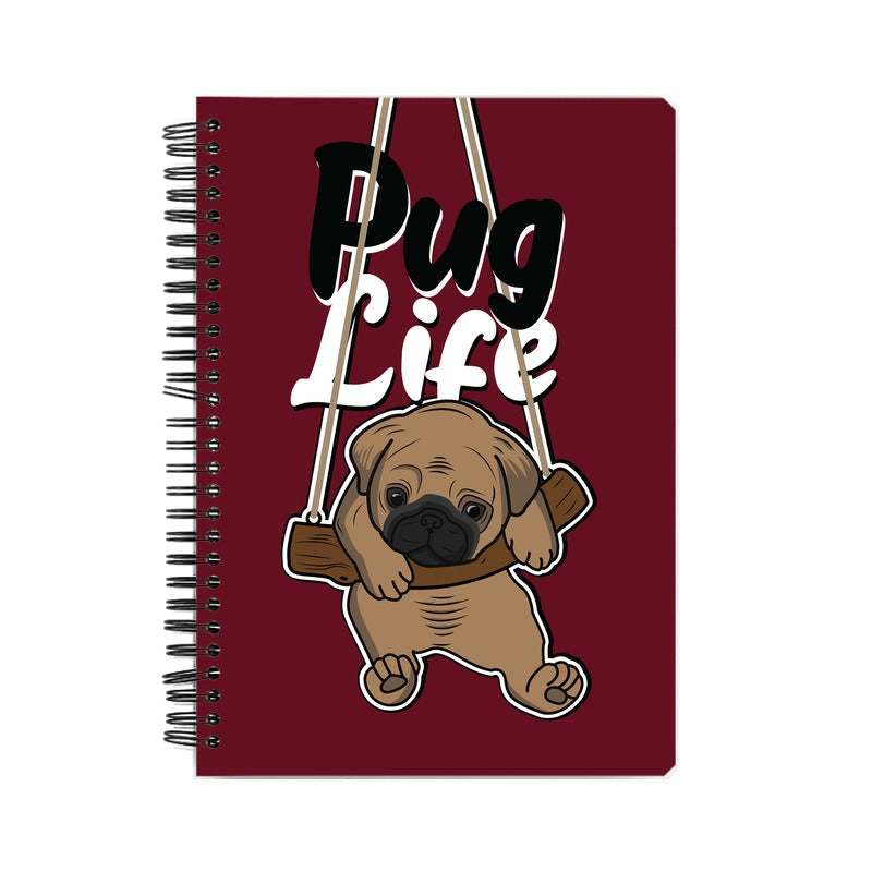 Stepevoli Notebooks - Pug Life Notebook