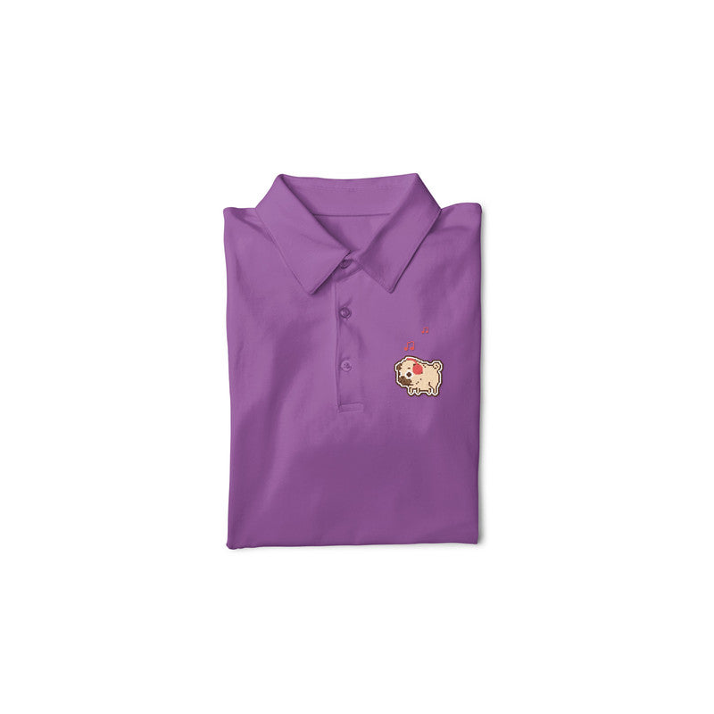 Stepevoli Clothing - Polo Neck T-Shirt (Men) - Puggy Baby (11 Colours)