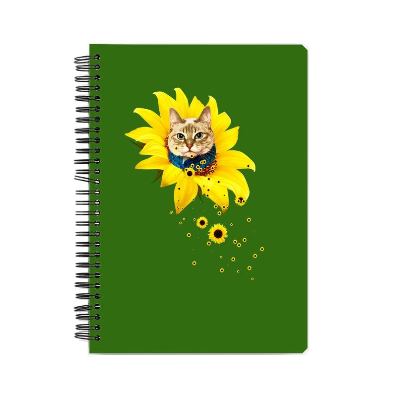 Stepevoli Notebooks - A Meowment Of Sunshine Notebook