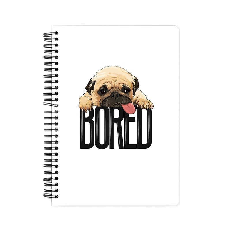 Stepevoli Notebooks - Bored Pug Baby Notebook