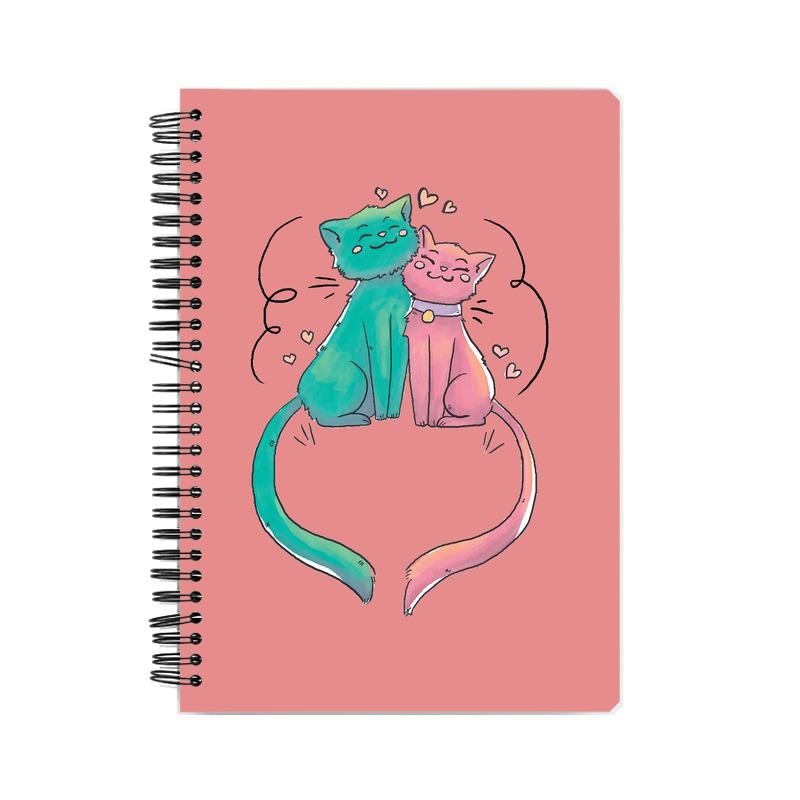 Stepevoli Notebooks - Cats In Love Notebook