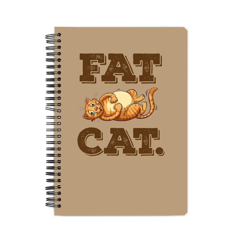 Stepevoli Notebooks - Fat Cat Notebook