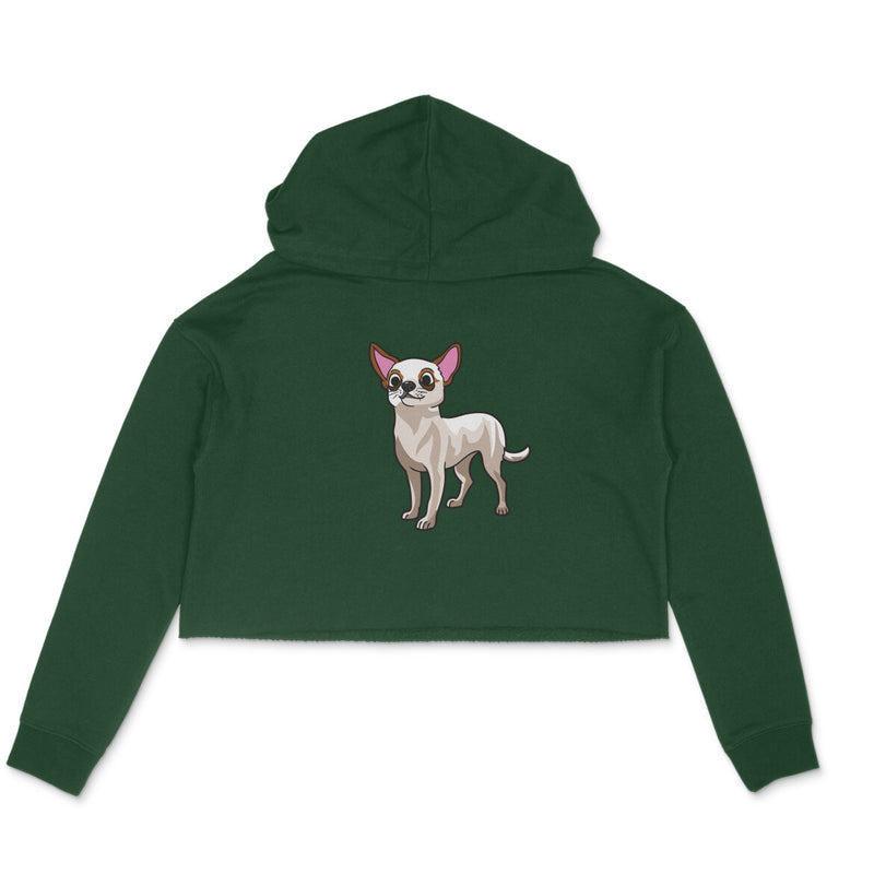 Stepevoli Clothing - Crop Hoodie (Women) - Chatty Chihuahua (6 Colours)