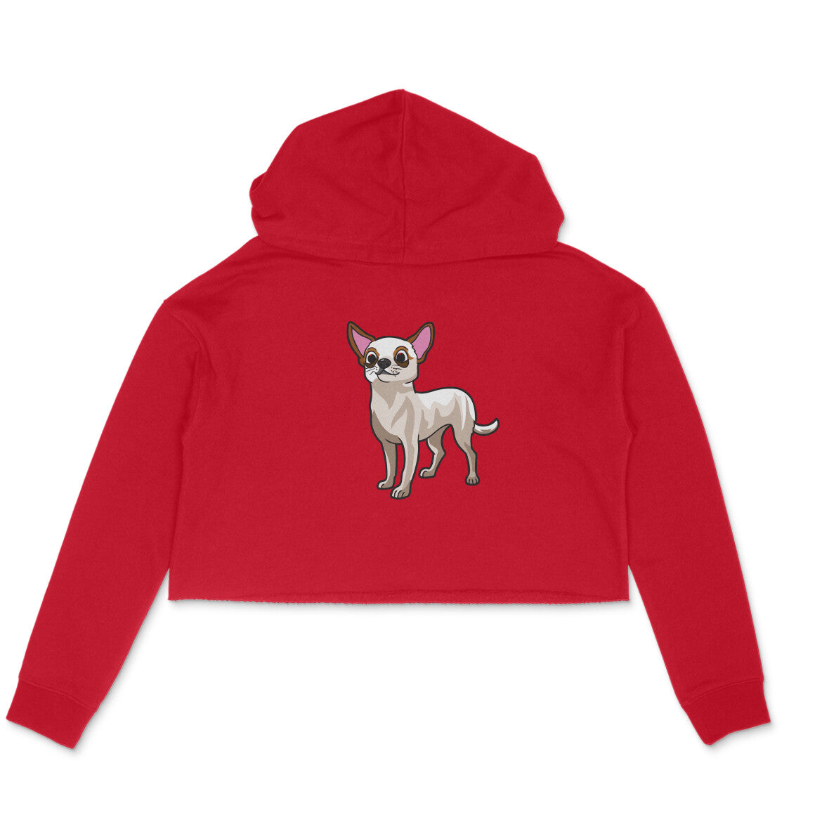Stepevoli Clothing - Crop Hoodie (Women) - Chatty Chihuahua (6 Colours)