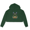 Stepevoli Clothing - Crop Hoodie (Women) - Happy Corgi (6 Colours)