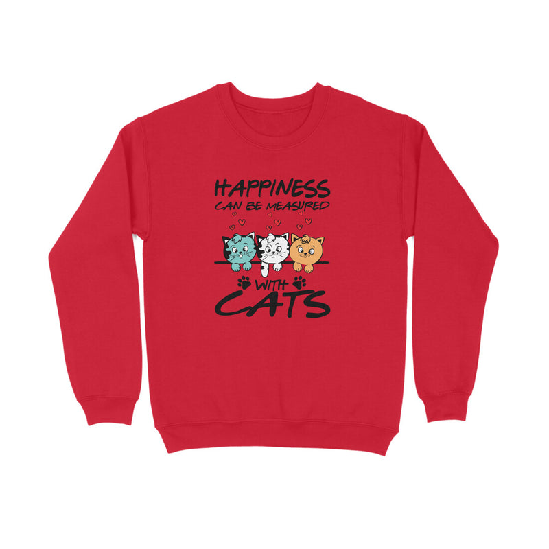 Stepevoli Clothing - Sweatshirt (Unisex) - Feline Happy (5 Colours)