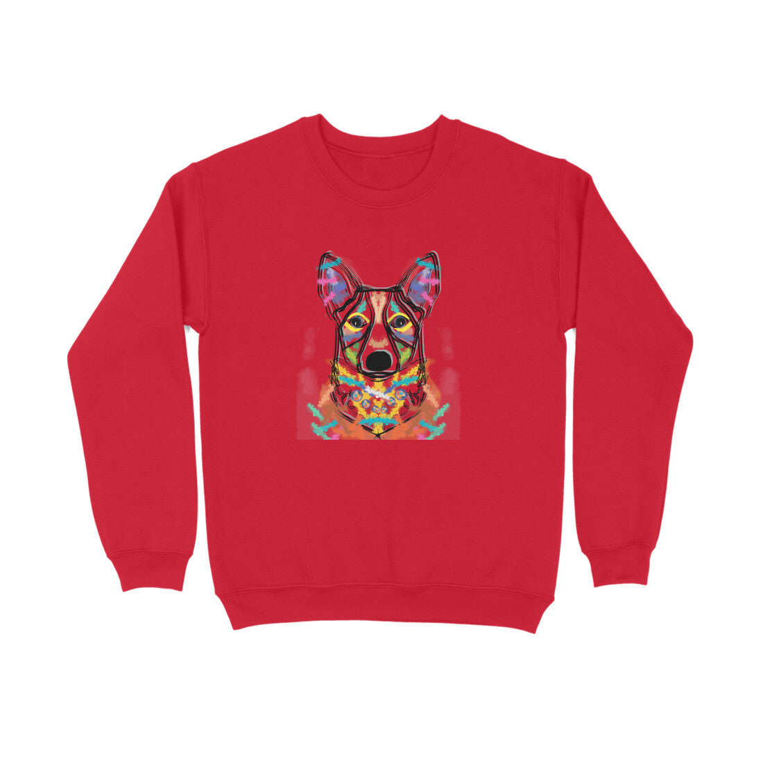 Stepevoli Clothing - Sweatshirt (Unisex) - Happy Corgi (7 Colours)