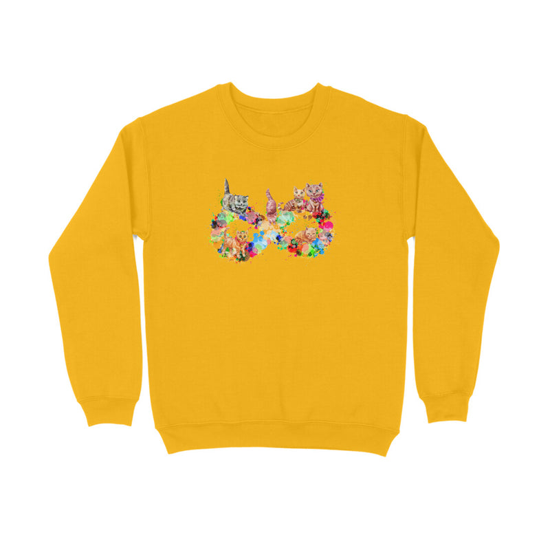 Stepevoli Clothing - Sweatshirt (Unisex) - Infinity Cat Love (8 Colours)