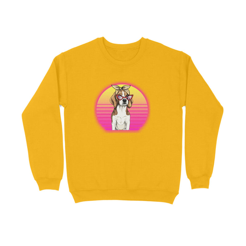 Stepevoli Clothing - Sweatshirt (Unisex) - Lil Miss Beagle (8 Colours)