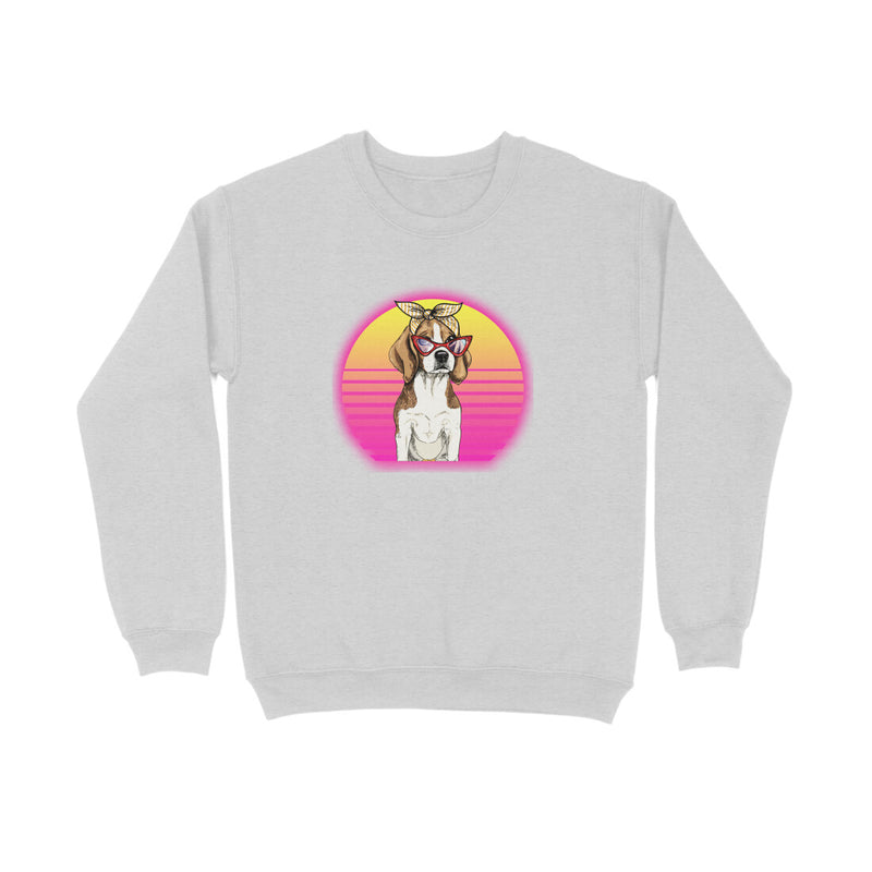 Stepevoli Clothing - Sweatshirt (Unisex) - Lil Miss Beagle (8 Colours)