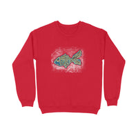 Stepevoli Clothing - Sweatshirt (Unisex) - Little Tamasaba Goldfish (8 Colours)