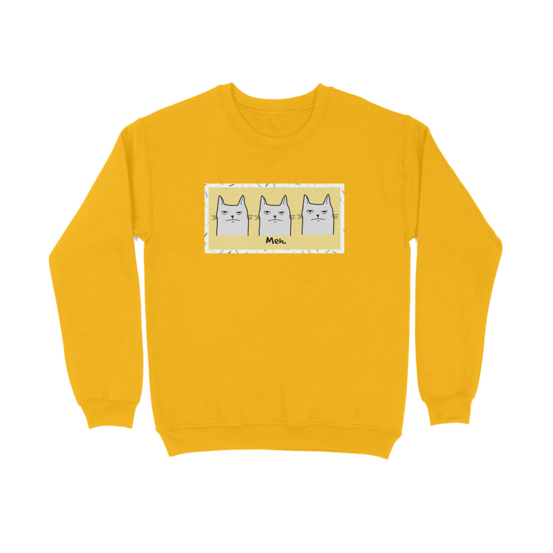 Stepevoli Clothing - Sweatshirt (Unisex) - Meh Mondays (8 Colours)