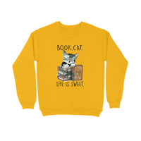 Stepevoli Clothing - Sweatshirt (Unisex) - Nerdy Kitty (5 Colours)