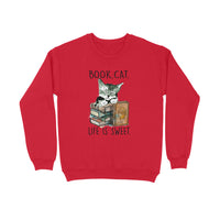 Stepevoli Clothing - Sweatshirt (Unisex) - Nerdy Kitty (5 Colours)